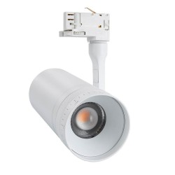 Spot LED Multi-Angle Citizen Argos 20W Blanc pour Rail Triphasé (CRI 92) True Color Dimmable 1-10V,BJ-TRARGS-20W-CIT