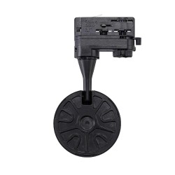 Spot LED Vulcan 30W Noir pour Rail Triphasé , FL-DNG-CM-30, eclairage magasin,