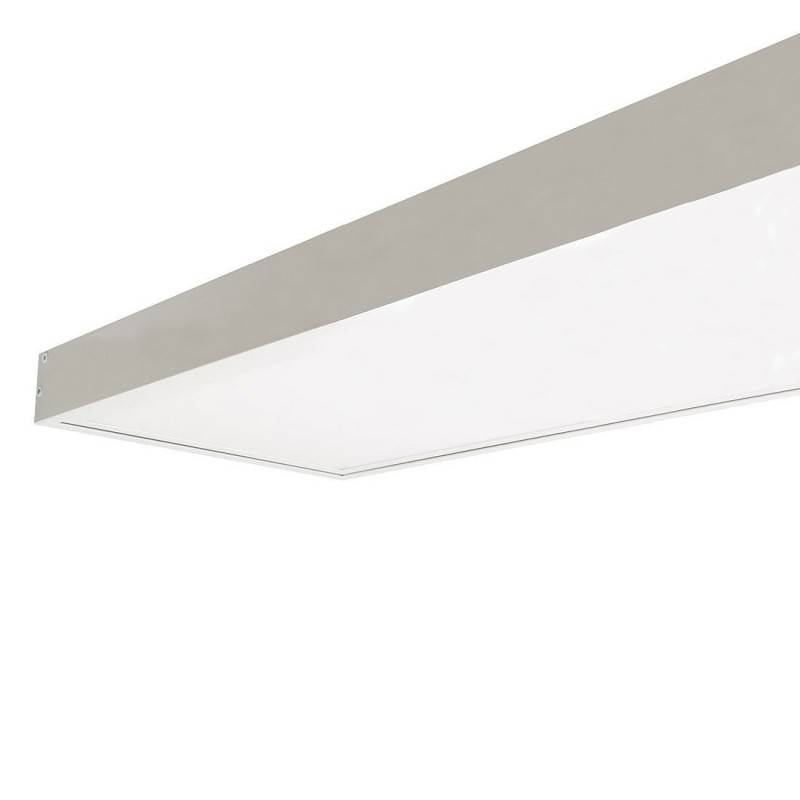 Panneau LED 40W 120x30cm 4000lm (UGR17) + Kit en Saillie,PNL-120X30-40W-KT-SPRFC