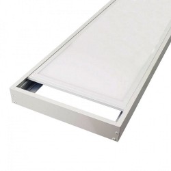 Panneau LED 40W 120x30cm 4000lm (UGR17) + Kit en Saillie,PNL-120X30-40W-KT-SPRFC