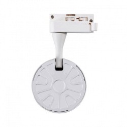 Spot Led Vulcan 30W Blanc pour Rail Monophasé PC,FL-DB-CM-30,spot led boutique, spot 24°