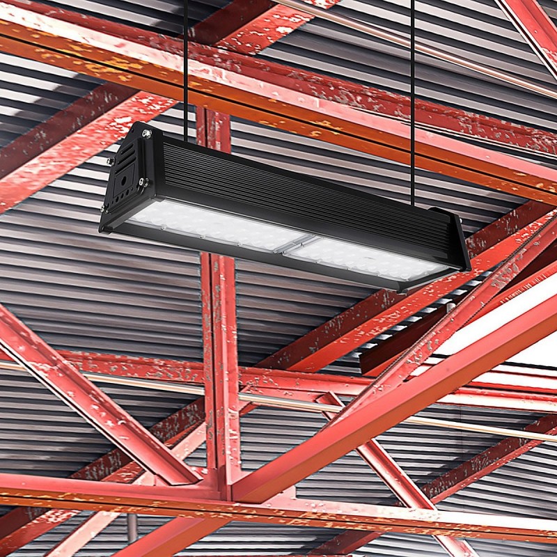 Cloche Linéaire LED 90W IP65 130lm/W Mean Well Dimmable,cloche lineaire led,eclairage led,