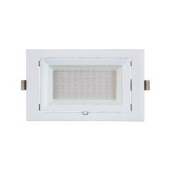Projecteur LED SAMSUNG Orientable Rectangulaire 38W ,eclairage led,driver lifud,projecteur magasin,FC-PRCTR-LD-DRCC-RCT-W-38