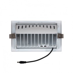 Projecteur LED SAMSUNG Orientable Rectangulaire 38W ,eclairage led,driver lifud,projecteur magasin,FC-PRCTR-LD-DRCC-RCT-W-38