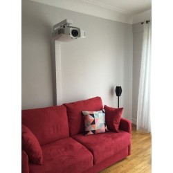 comment fixer un videoprojecteur au plafond  ,support vidéoprojecteur,