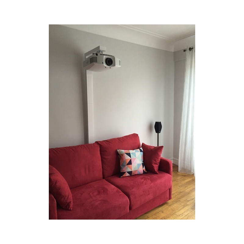 comment fixer un videoprojecteur au plafond  ,support vidéoprojecteur,