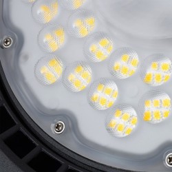 Cloche LED UFO Slim 100W 120lm/W , C-UFO-OC-SMS-100 , eclairage industrielle, cloche led pas chère