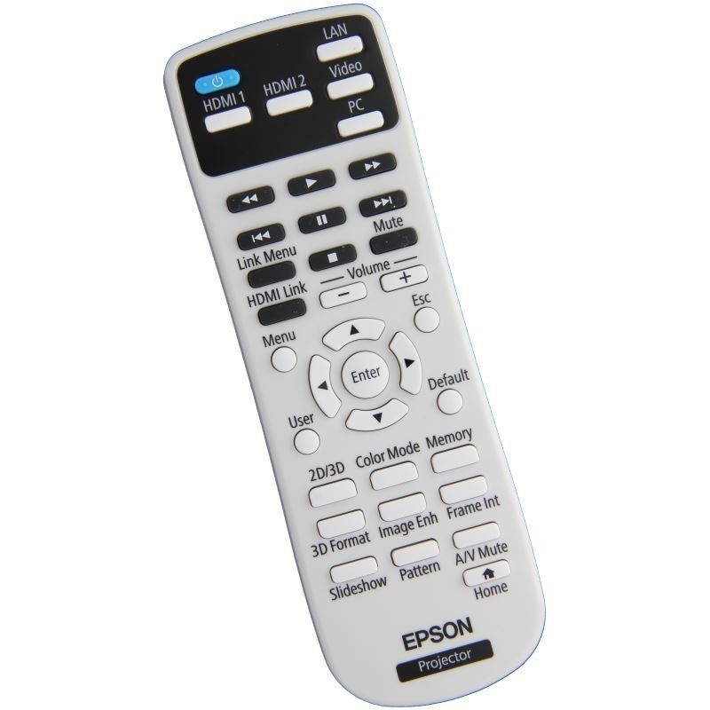 Télécommande Epson EH-TW5210,EH-TW5300, EH-TW5350, POWERLITE HOME CINEMA 2040, POWERLITE HOME CINEMA 2045,1650251