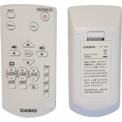 Télécommande vidéoprojecteur CASIO XJ-V100W,YT-151,XJ-F10X,CASIO XJ-F100W,CASIO XJ-V10X, XJ-V100W, XJ-V110W,