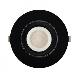Projecteur LED SAMSUNG 125lm/W Orientable Rond Noir 38W CCT Sélectionnable LIFUD,FC-PRCTR-LD-SMSNG-DRCC-NG