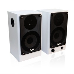 Enceintes Amplifiées 2 x 40W avec support  Enceinte Murale - Amplifiée