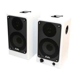 Enceintes Amplifiées 2 x 40W avec support  Enceinte Murale - Amplifiée