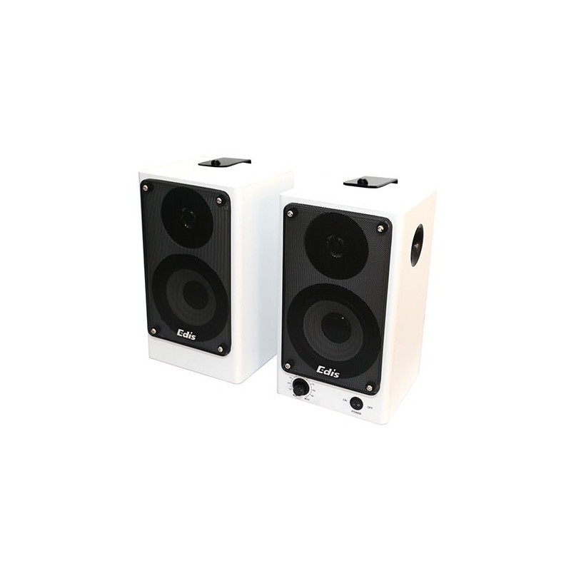 Enceintes Amplifiées 2 x 40W avec support  Enceinte Murale - Amplifiée