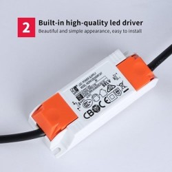 Spot led multi angle orientable avec 12W