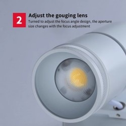 Spot led multi angle orientable avec 12W