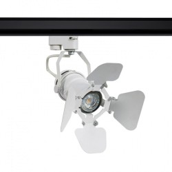 Spot à Douille kurangna GU10 pour Rail Monophasé,FC-PRTLMPRS-MNFSC-KRNGN-GU10,spot led orientable
