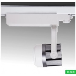 spot led multi-angles, spot led musée, spot zoom 30W,spot led sur rail ,GMD-FTL02-T-30-WW, spot faisceau variable,