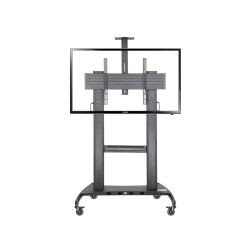 TRULIFT HW86,chariot mobile ecran tactile, support ecran à roulette