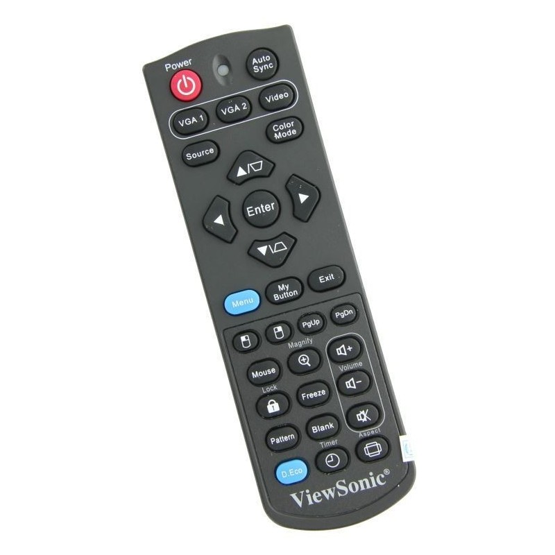 Télécommande vidéoprojecteur Viewsonic PJD5126,PJD5483S ,PJD5550LWS ,PJD5555LW , PJD6223, PJD6253 ,PJD6345, PJD6353S,PJD6353,