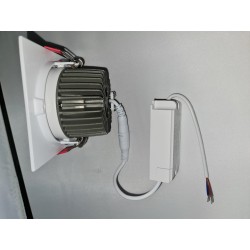Spot LED Downlight Carré New Manhatan 10W,FC-DWNLGHT-LD-CDRD-MNHTN-10W,spot led encastrable carre,
