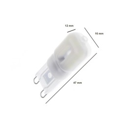 Ampoule LED G9 2.5W, SS-BL-G9-25 ,eclairage led montreuil,