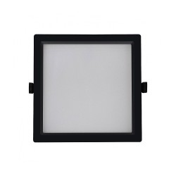 Downlight LED SAMSUNG New Aero Slim Carré 120lm/W 40W Microprismatique (URG17) LIFUD Noir Coupe ,DWLGHT-NW-R-CDRD-40-230-NG