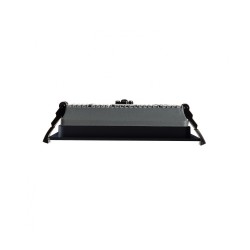 Downlight LED SAMSUNG New Aero Slim Carré 120lm/W 40W Microprismatique (URG17) LIFUD Noir Coupe ,DWLGHT-NW-R-CDRD-40-230-NG