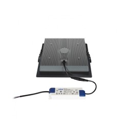 Downlight LED SAMSUNG New Aero Slim Carré 120lm/W 40W Microprismatique (URG17) LIFUD Noir Coupe ,DWLGHT-NW-R-CDRD-40-230-NG