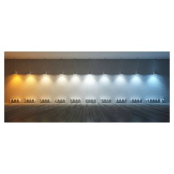 Downlight LED SAMSUNG New Aero Slim Carré 120lm/W 40W Microprismatique (URG17) LIFUD Noir Coupe ,DWLGHT-NW-R-CDRD-40-230-NG