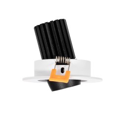 Spot Downlight LED COB Orientable 360º Rond 7W Design Coupe Ø 70mm,FC-DWNL-C7WB