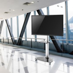 Support écran à roulette LCD 32' à 70'  Hauteur 1m80
