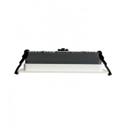 DWLGHT-NW-R-CDRD-15-145,Downlight LED SAMSUNG New Aero Slim Carré 130lm/W 15W UGR17 LIFUD Coupe 135x135mm