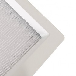 DWLGHT-NW-R-CDRD-15-145,Downlight LED SAMSUNG New Aero Slim Carré 130lm/W 15W UGR17 LIFUD Coupe 135x135mm