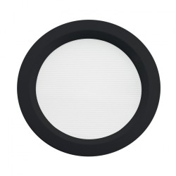 Downlight LED SAMSUNG New Aero Slim CCT Sélectionnable 130lm/W 40W (UGR19) LIFUD Noir Coupe Ø 200mm,DWN-NWR-CCT-40W