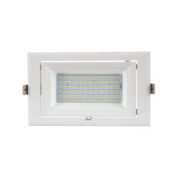 Projecteur LED SAMSUNG 130lm/W Orientable Rectangulaire 38W Chaud/Neutre Sélectionnable LIFUD,FC-PRCTR-LD-DRCC-RCT-SL-38