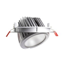 Projecteur LED Samsung 120lm/W Orientable Rond 60W Argenté LIFUD . FLDDC-60-P