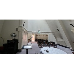 Installation audiovisuelle église, ehpad, chapelle, lieu de culte, paris, région parisienne,