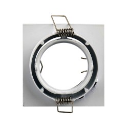 Support Spot Carré Orientable 83mm AR-DBSCLN-CU-83 Accessoire Spot LED / Rail