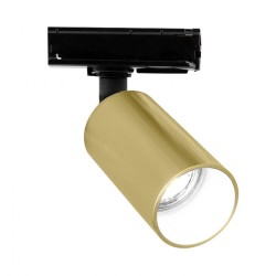 Spot à Douille GU10 pour Rail Triphasé Quartz à Ampoule GU10,spot led triphasé, FCO-POR-CAR-TRI-CUA