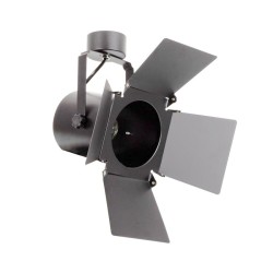 spot douille E27 PAR30,spot multi angles, spot cinema, spot noir e27,FC-PRTLMP-SPRF-CNM-27-PR30,spot musée,