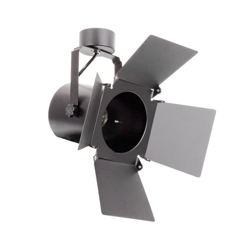 spot douille E27 PAR30,spot multi angles, spot cinema, spot noir e27,FC-PRTLMP-SPRF-CNM-27-PR30,spot musée,