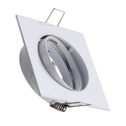 Support Spot Carré Orientable 83mm AR-DBSCLN-CU-83 Accessoire Spot LED / Rail
