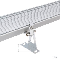 Linéaire LED Wallwasher 1000mm 36W IP65 High RGB,BNDR-LNL-18W-5M-HE-RGB , eclairage exterieur monument historique,