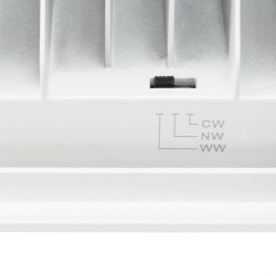 Projecteur LED SAMSUNG 130lm/W Orientable Rectangulaire 48W CCT Sélectionnable LIFUD Dimmable