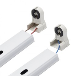 Réglette pour Tube LED T8 1200mm,RT8-1200,reglette vide 120cm