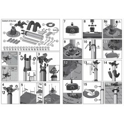 PPC 2540 Support vidéoprojecteur plafond vogel's,PPC 2540,8712285325243,