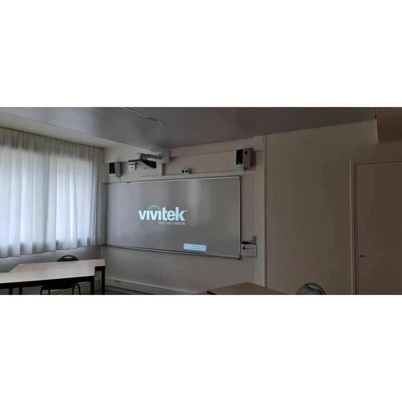 Installation vidéoprojecteur Vivitek classe école, 
vidéoprojecteur interactif,salle de classe,
