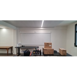 Installation vidéoprojecteur Vivitek classe école, 
vidéoprojecteur interactif,salle de classe,