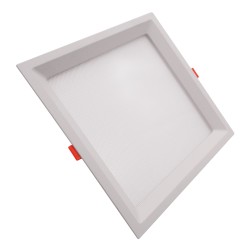 Dalle LED Carrée Slim 10W CCT Sélectionnable LIFUD (UGR17) Coupe 110x110mm