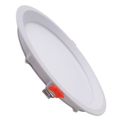 Dalle LED Ronde Slim 10W CCT Sélectionnable LIFUD (UGR17) Coupe Ø 110mm,7810R-10W-LIFUD